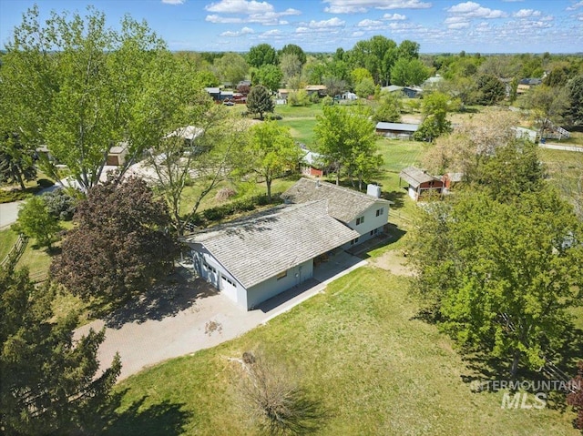 drone / aerial view