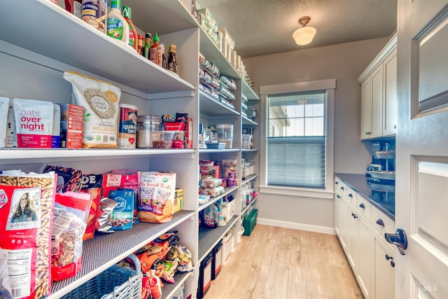 view of pantry