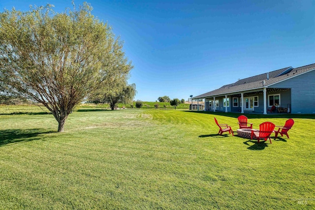 27652 Hop Rd, Caldwell, ID 83607 - view of yard with a fire pit