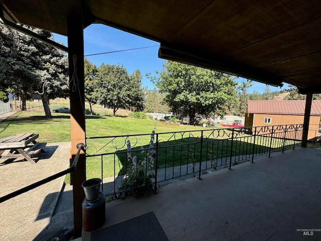 view of patio / terrace