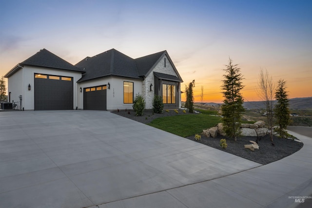 11473 N 17th Way, Boise, ID 83714 - contemporary home with a garage, driveway, and a front yard