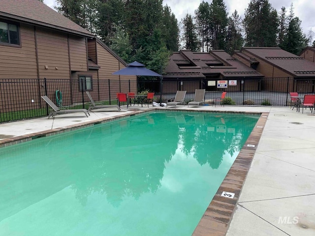 1630 N Davis Ave Unit 19, Mccall, ID 83638 - community pool with a patio area