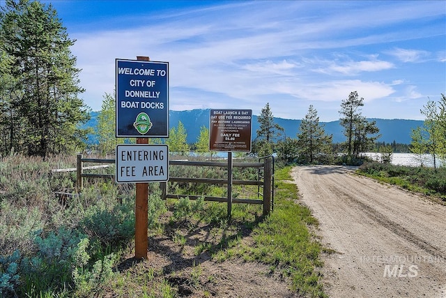 140 Jacks Loop, Donnelly, ID 83615 - exterior view of a mountainous background and dirt driveway