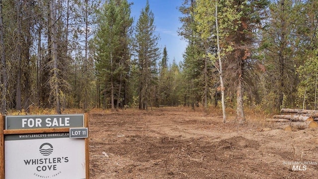 140 Jacks Loop, Donnelly, ID 83615 - view of street featuring a wooded view