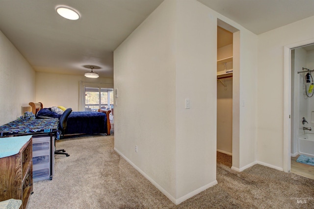 4420 N Ginzel St, Boise, ID 83703 - bedroom with a spacious closet, carpet flooring, and baseboards