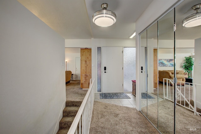 4420 N Ginzel St, Boise, ID 83703 - hall featuring tile patterned floors and carpet floors