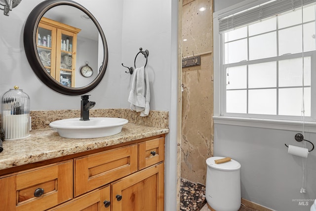 360 N 700 W, Paul, ID 83347 - bathroom featuring vanity and toilet