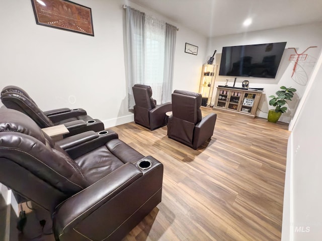 7063 S Pear Blossom, Meridian, ID 83642 - living area with baseboards and wood finished floors
