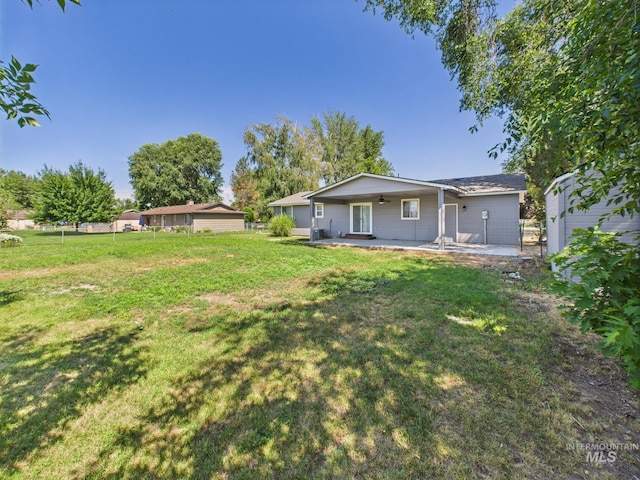 1673 Thomas, Emmett, ID 83617 - view of yard featuring a patio