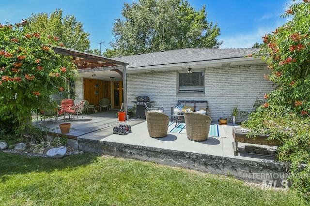 2844 Parke Circle Dr, Boise, ID 83705 - view of patio / terrace featuring grilling area