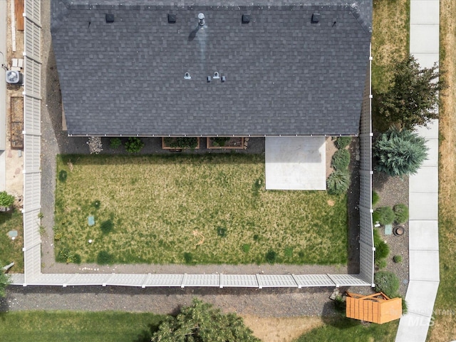 view of subject property