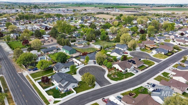 909 Arrow Wood Ct, Twin Falls, ID 83301 - aerial view of property and surrounding area with nearby suburban area