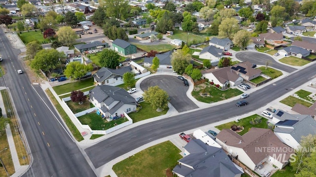 909 Arrow Wood Ct, Twin Falls, ID 83301 - aerial overview of property's location featuring nearby suburban area