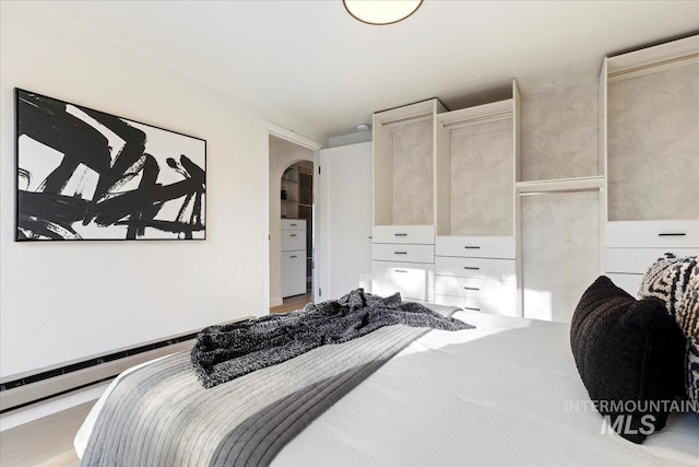 1223 N Mckinney St, Boise, ID 83704 - bedroom featuring arched walkways