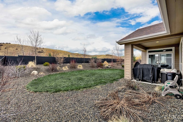 20513 N Glenisla Ave, Boise, ID 83714 - view of yard with a mountain view and fence