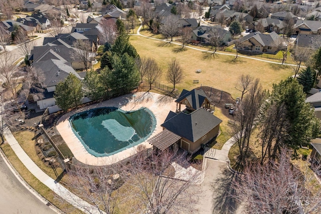 1814 E Grand Canyon Dr, Meridian, ID 83646 - birds eye view of property with a residential view