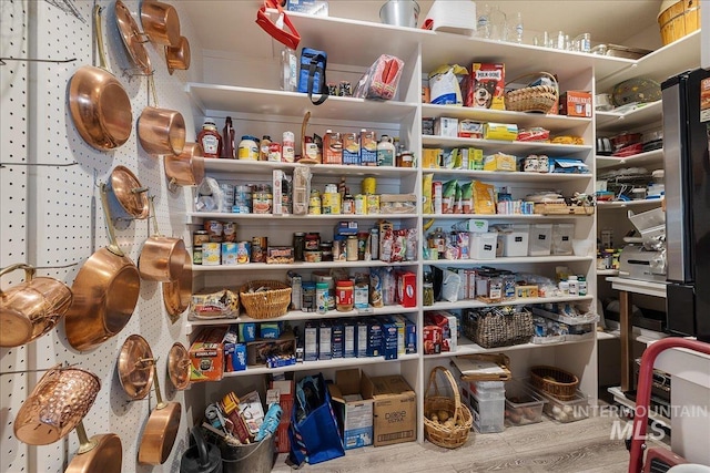 view of pantry