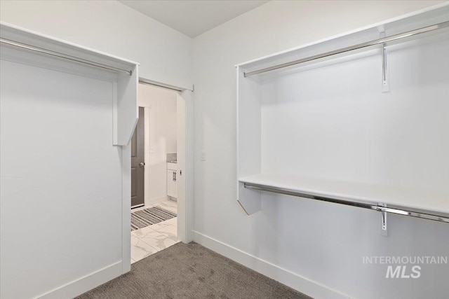 2895 Evening Sun Dr, Twin Falls, ID 83301 - walk in closet with marble look tiles