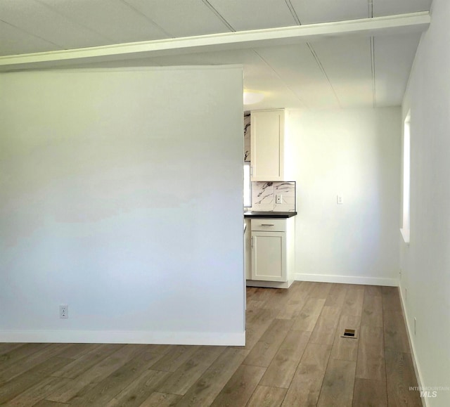 116 E 2nd St, Middleton, ID 83644 - empty room featuring light wood finished floors and baseboards