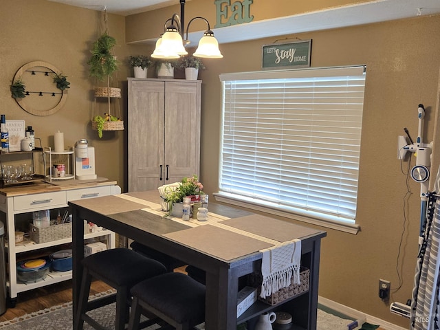 1451 Spurlock Ct, Twin Falls, ID 83301 - dining room featuring dark wood-style flooring