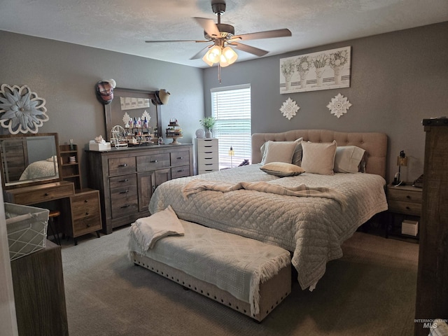 1451 Spurlock Ct, Twin Falls, ID 83301 - bedroom with carpet and a ceiling fan