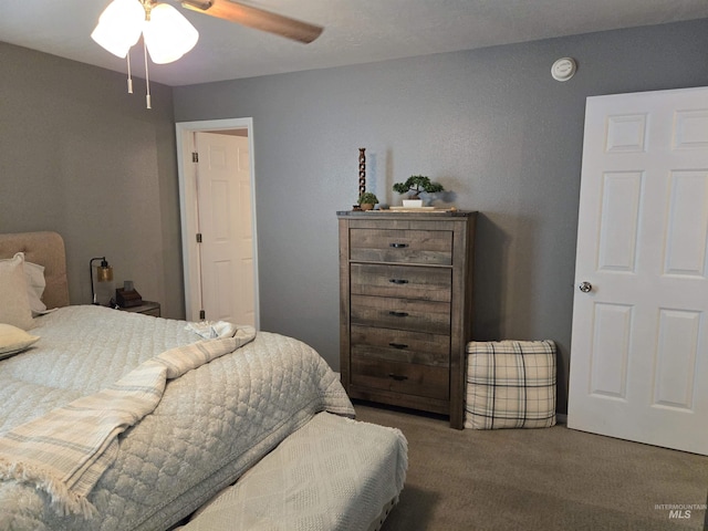 1451 Spurlock Ct, Twin Falls, ID 83301 - carpeted bedroom with a ceiling fan