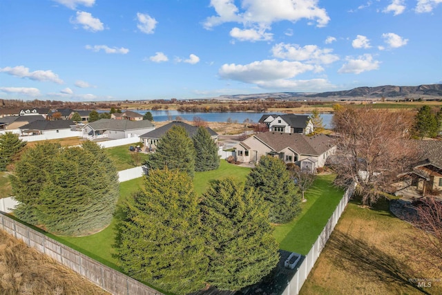 72 Pelican Dr, Rupert, ID 83350 - aerial view featuring a residential view and a water view