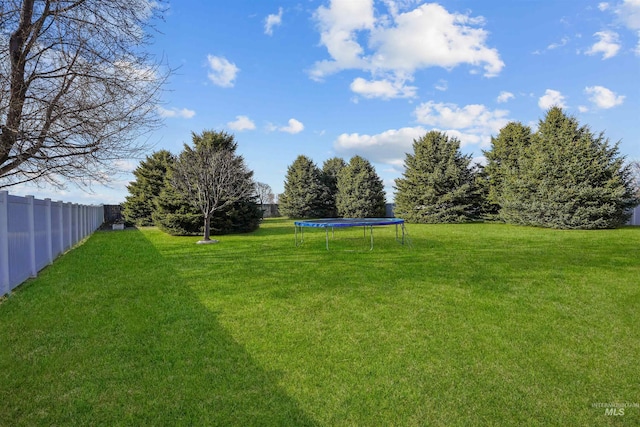 72 Pelican Dr, Rupert, ID 83350 - view of yard with fence and a trampoline