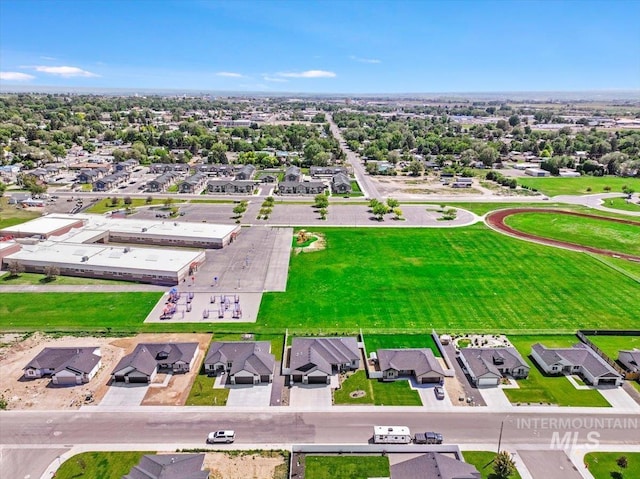 209 W 13th Ave, Jerome, ID 83338 - aerial perspective of suburban area