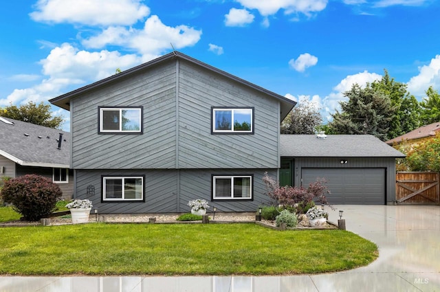 473 E Ranch Dr, Eagle, ID 83616 - tri-level home with a garage and driveway
