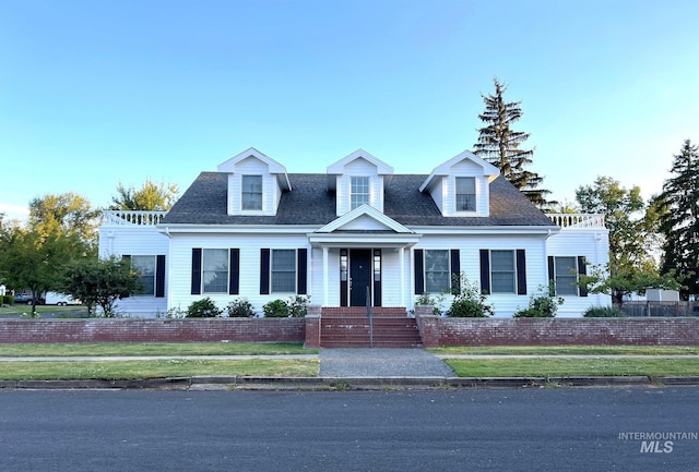 view of cape cod house