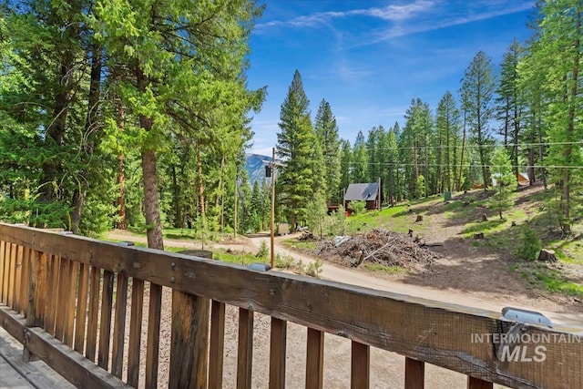 150 W Yuba Vista Dr, Atlanta, ID 83716 - view of balcony