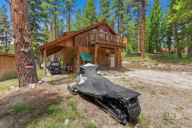 150 W Yuba Vista Dr, Atlanta, ID 83716 - view of outdoor structure with a carport