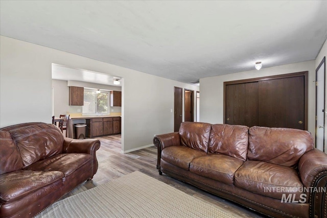 131 Goodall Pl, Mountain Home, ID 83647 - living room with light wood-type flooring and baseboards