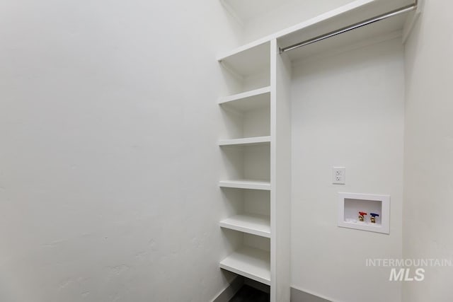laundry room with laundry area and hookup for a washing machine
