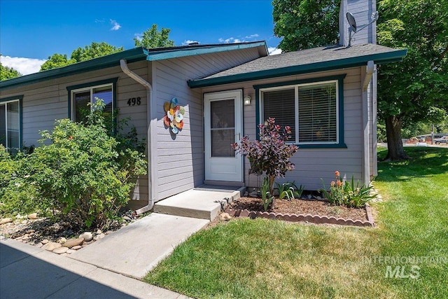 498 E Chester Ln, Boise, ID 83706 - doorway to property with a lawn