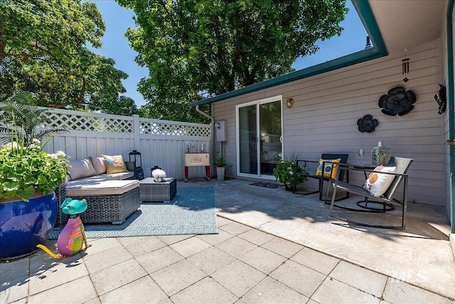 498 E Chester Ln, Boise, ID 83706 - view of patio featuring outdoor lounge area