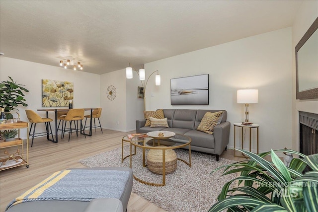 498 E Chester Ln, Boise, ID 83706 - living area with wood finished floors and baseboards