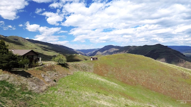 view of mountain feature