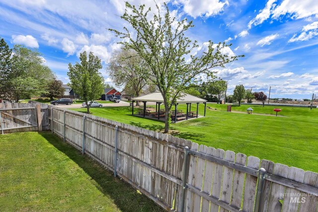 1295 NE Blossom, Mountain Home, ID 83647 - view of yard featuring a gazebo