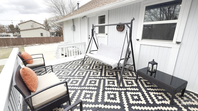 7985 S Cloverdale Rd, Boise, ID 83709 - view of patio featuring fence