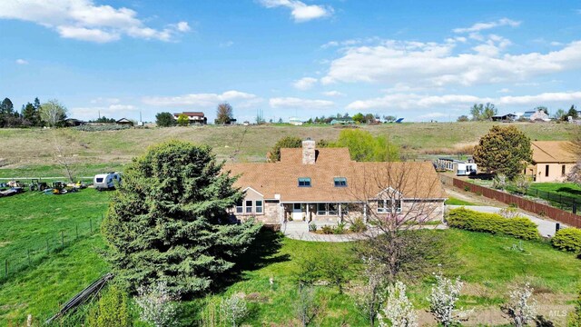7985 S Cloverdale Rd, Boise, ID 83709 - birds eye view of property featuring a rural view
