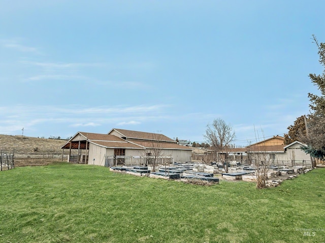 7985 S Cloverdale Rd, Boise, ID 83709 - view of yard with fence
