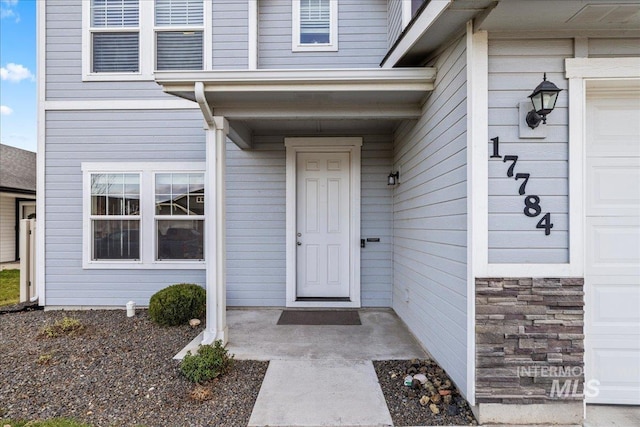 view of entrance to property