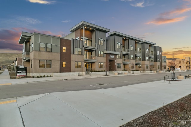 4340 E Haystack St Unit 204, Boise, ID 83716 - view of property at dusk