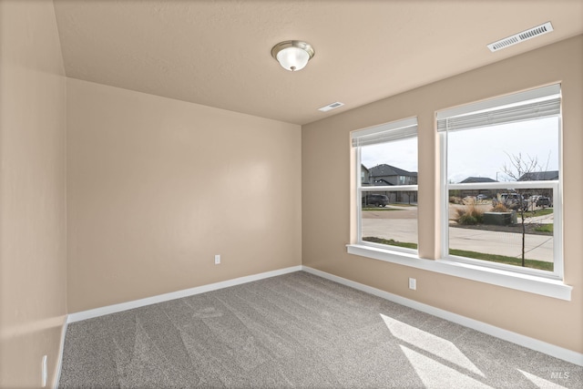 6296 W Mattawa Dr, Meridian, ID 83646 - carpeted spare room featuring baseboards and visible vents