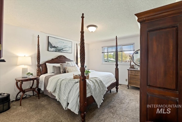 13343 N Horseshoe Bend Rd, Boise, ID 83714 - bedroom featuring carpet floors and a textured ceiling