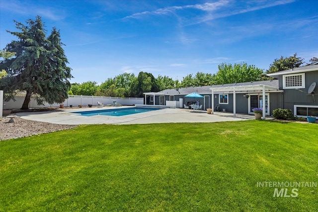 13343 N Horseshoe Bend Rd, Boise, ID 83714 - view of swimming pool featuring a patio area
