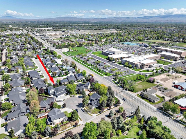 5278 N Cougar Flat Pl, Meridian, ID 83646 - aerial view