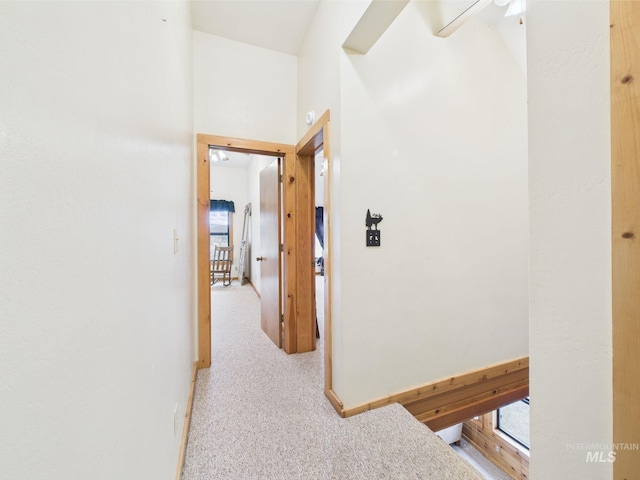 19 Hack Ln, Idaho City, ID 83631 - corridor featuring carpet floors, plenty of natural light, and baseboards